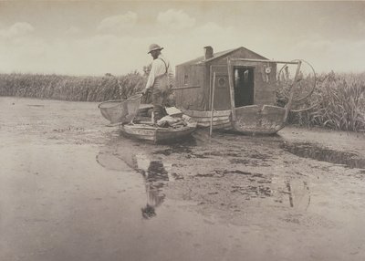Ålfångarens hem, c.1886 av Peter Emerson und Thomas Goodall