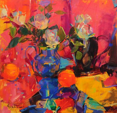 Blue och Rose av Peter Graham (Contemporary)