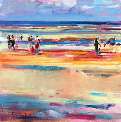 Boudin Boulevard, 2001 av Peter Graham (Contemporary)