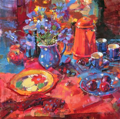 Devon morgon av Peter Graham (Contemporary)