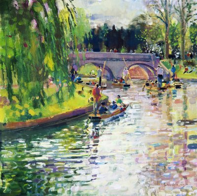 Glad grön sommar, 1997 av Peter Graham (Contemporary)