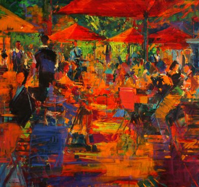 The Grand Cafe, 2011 av Peter Graham (Contemporary)