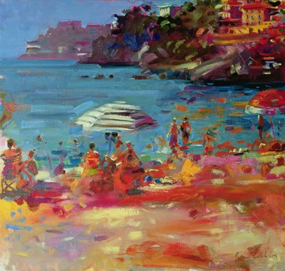 Monaco Coast, 2000 av Peter Graham (Contemporary)