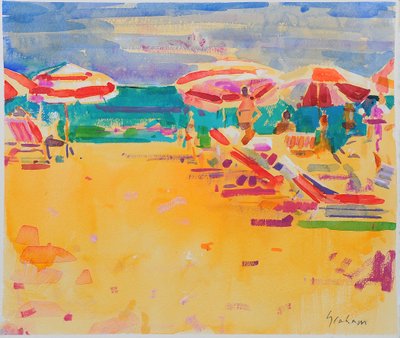 Ocean Beach av Peter Graham (Contemporary)