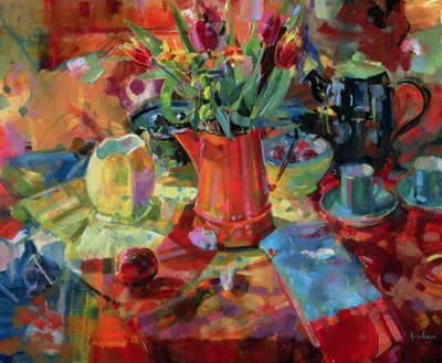 Sienna bukett av Peter Graham (Contemporary)