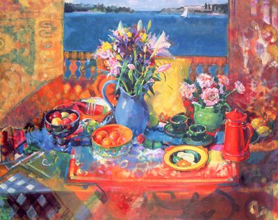 Balkongbordet av Peter Graham (Contemporary)