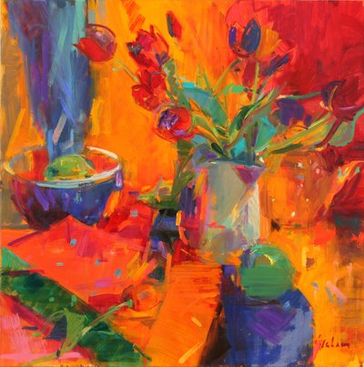 Tulpaner, 2012 av Peter Graham (Contemporary)