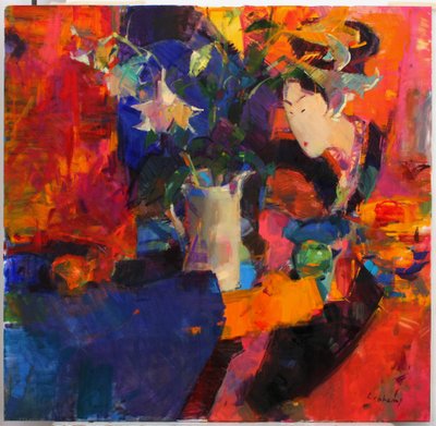 Vita liljor av Peter Graham (Contemporary)