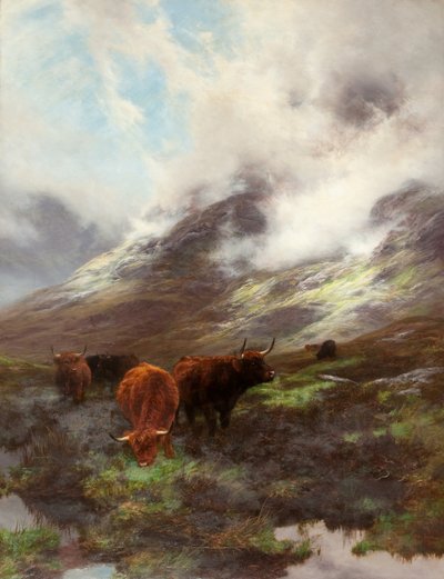 The Head of the Glen, 1894 av Peter Graham