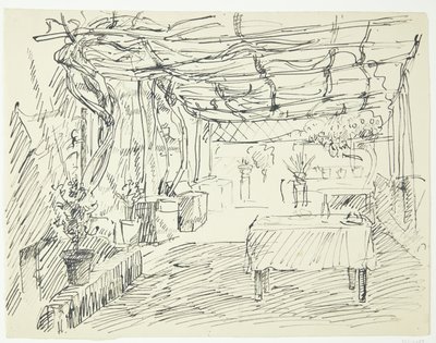 Pergola och pumpar av Peter Hansen