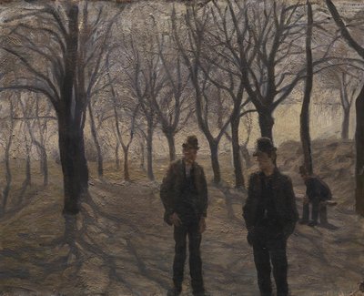 Christianshavns vallar. Vår av Peter Hansen