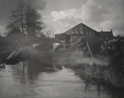 Ett båtvarv i Norfolk av Peter Henry Emerson