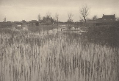 En ruskig strand,1886 (foto) av Peter Henry Emerson
