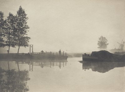 Buckenham Ferry,1890-1891, tryckt 1893 (foto) av Peter Henry Emerson
