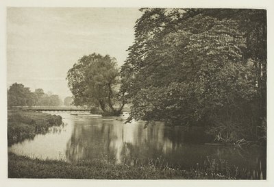 Crow-Island Stream, floden Wye av Peter Henry Emerson