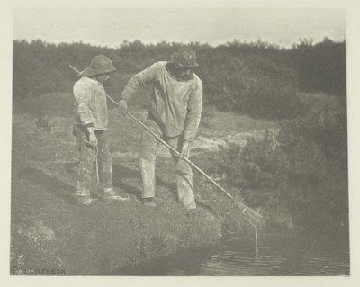 Ålplockning i Suffolk Waters av Peter Henry Emerson