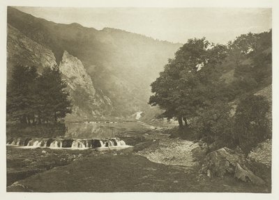 Ingång till Dove Dale, Derbyshire av Peter Henry Emerson