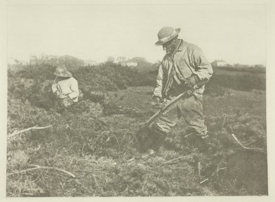 Furze-Cuting på en Suffolk Common av Peter Henry Emerson