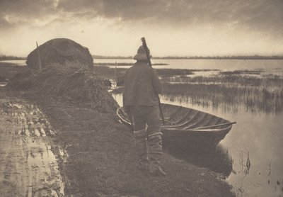 Träskbo på väg för att skära vass av Peter Henry Emerson