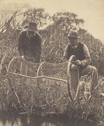 Uppsättning av bågnätet av Peter Henry Emerson