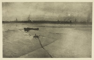 The Last of the Ebb-Great Yarmouth från Breydon av Peter Henry Emerson