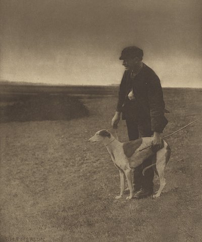Tjuvskytten - en hare i utsikt. [Suffolk.] av Peter Henry Emerson