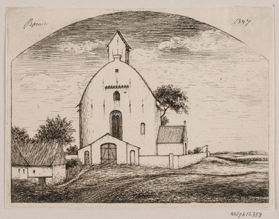 Bjernede kyrka av Peter Herman Rasmussen