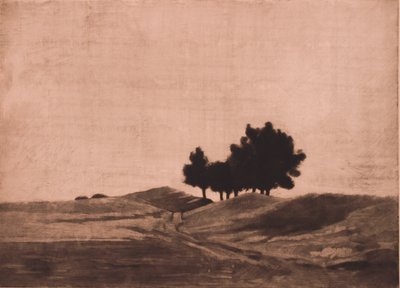 Kvällslandskap av Peter Vilhelm Ilsted