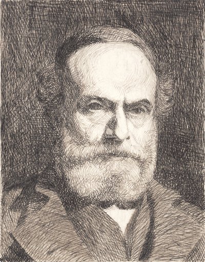 Konstnärens far av Peter Vilhelm Ilsted