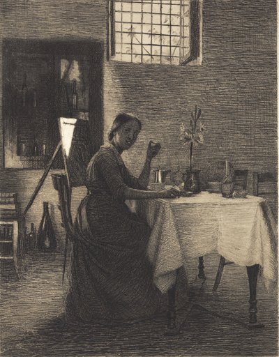 På morgonkaffe av Peter Vilhelm Ilsted
