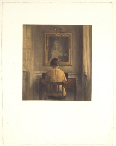 Vid spinet av Peter Vilhelm Ilsted
