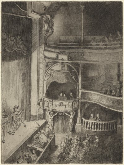 Dansande flickor på en teater av Peter Jackson