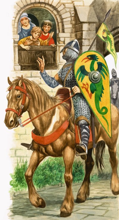 Att växa upp i Norman England: Ut för att tjäna kungen av Peter Jackson
