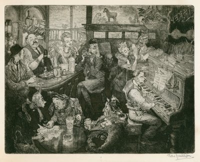 London WW2 pubscen av Peter Jackson