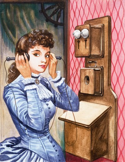 Once Upon a Time... kommunikation för hundra år sedan. En tidig telefon av Peter Jackson