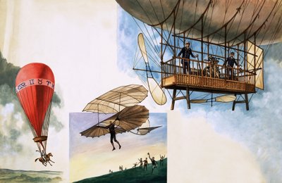 Once Upon a Time... flyger för hundra år sedan av Peter Jackson