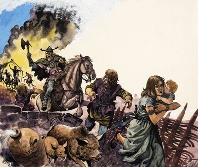 Saxon Raiders av Peter Jackson