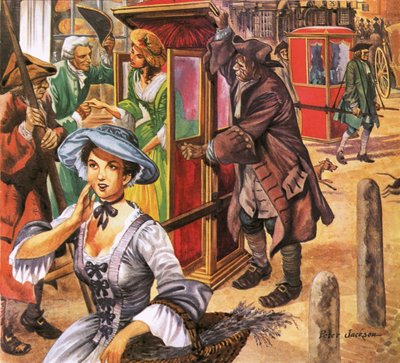 Sedan stol i 1700-tallets Englandswed av Peter Jackson