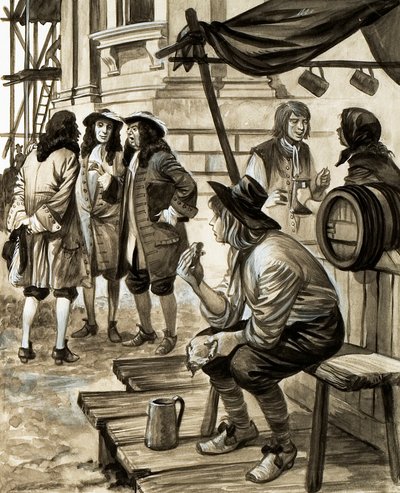 Ta ett mellanmål i 1600-talets England av Peter Jackson