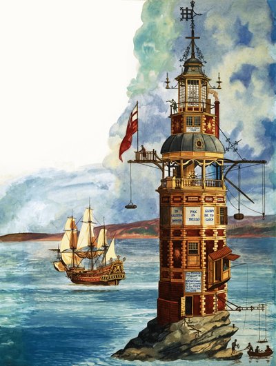 Den första Eddystone-fyren av Peter Jackson