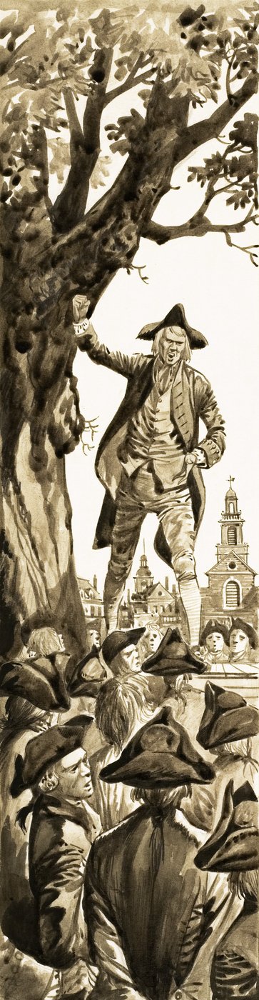 Hadithi ya Ajabu ya Uingereza: The Boston Tea-Partyswed av Peter Jackson