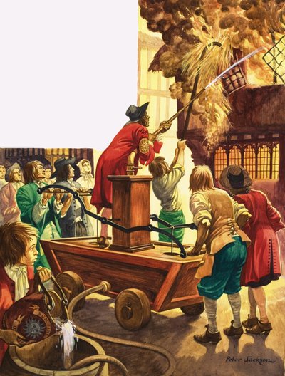 The Wonderful Story of Britain: The First Fire Engines av Peter Jackson