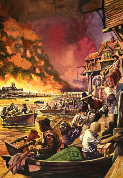 The Wonderful Story of Britain: The Great Fire of London av Peter Jackson