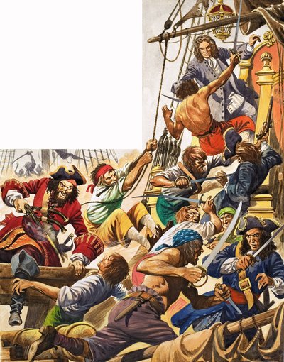 The Wonderful Story of Britain: When Pirates Sailed the Seas av Peter Jackson