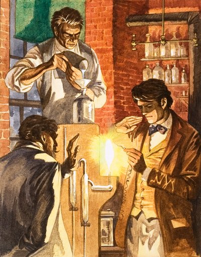 Thomas Edison och Joseph Swan skapar det elektriska ljuset av Peter Jackson