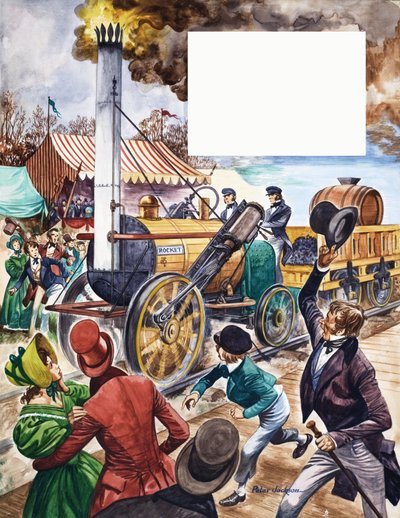 När de var unga: George Stephenson av Peter Jackson