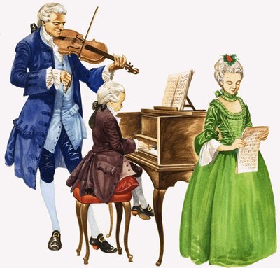 När de var unga: Mozart och hans musik av Peter Jackson