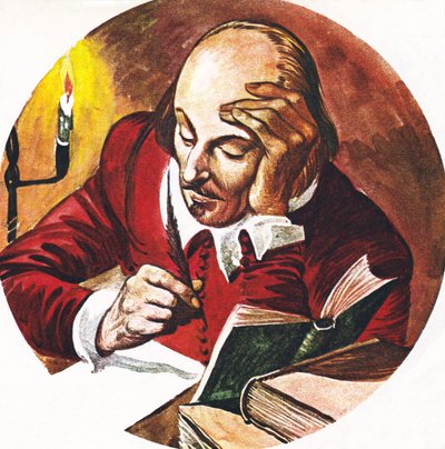 William Shakespeare, skrivande av Peter Jackson
