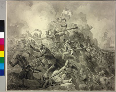 Erövringen av Saida av Peter Johann Nepomuk Geiger