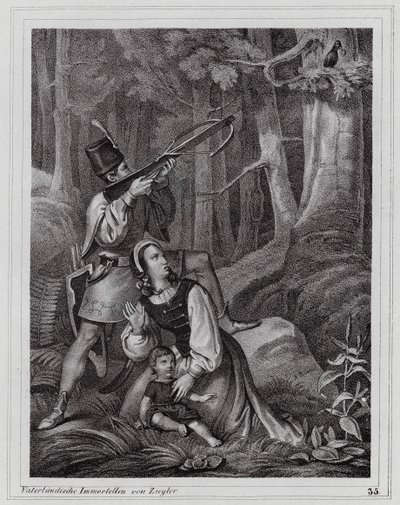 Matthias Corvinus, Korpkungen (gravyr) av Peter Johann Nepomuk Geiger